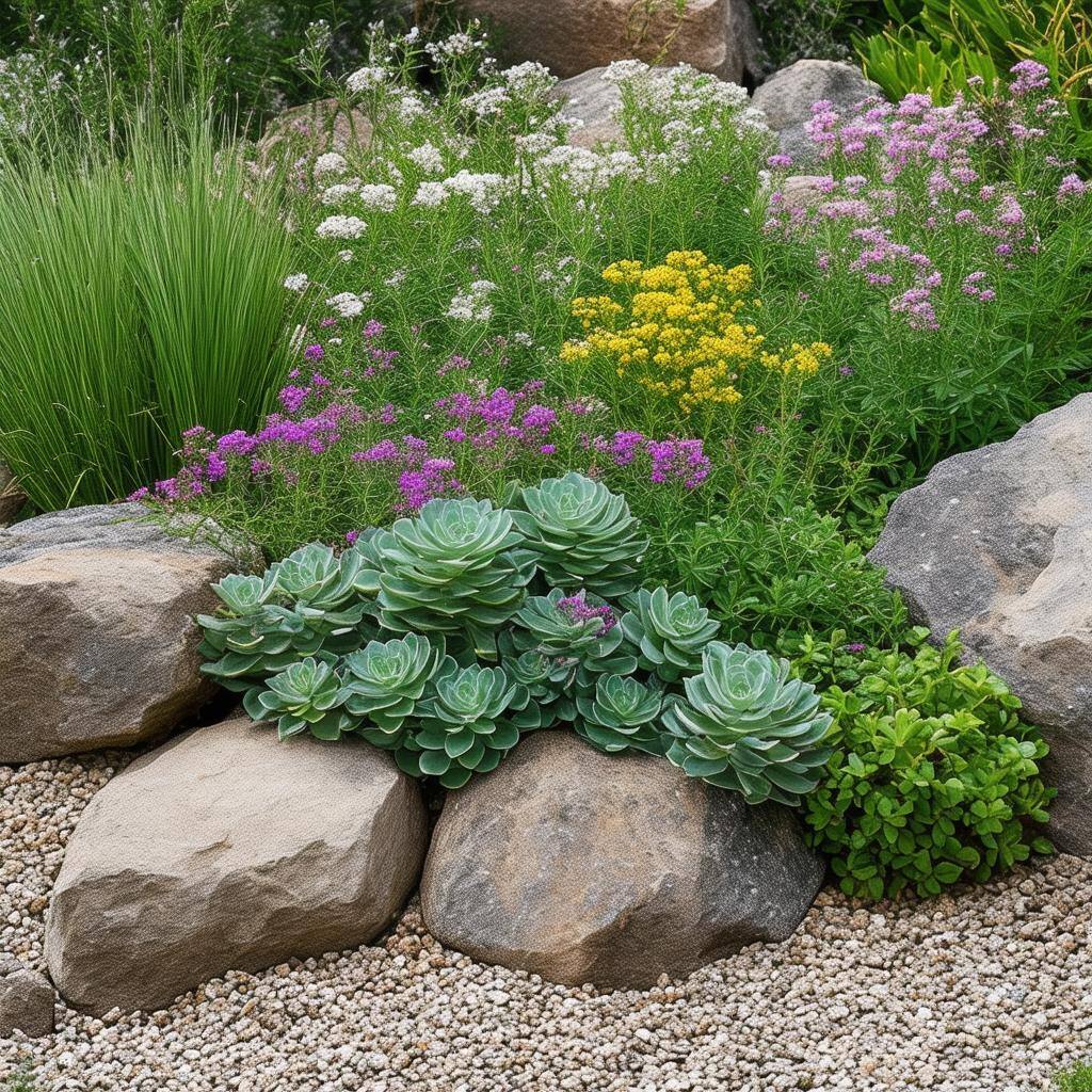 DroughtTolerant Rockery Plants for WaterWise Gardens
